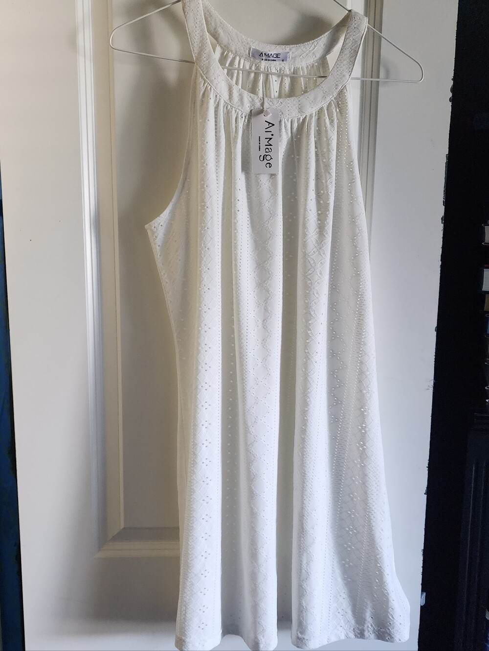 NWT Ai'Mage Tank Mini Dress Swim Cover